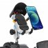 Motorcycle Phone Mount 360   Rotation 15w Wireless Fast Charging Holder for iPhone Android M10 Wireless Charge
