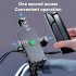 Motorcycle Phone Mount Quick Release Anti Shake Bike Phone Holder For 4 7 Inch Smartphone 360 Degree Rotation red handlebar