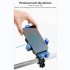 Motorcycle Phone Mount Quick Release Anti Shake Bike Phone Holder For 4 7 Inch Smartphone 360 Degree Rotation red handlebar