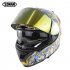 Motorcycle Racing Helmet ECE Standard Four Seasons Double Lens Stylish Full Face Helmet XL