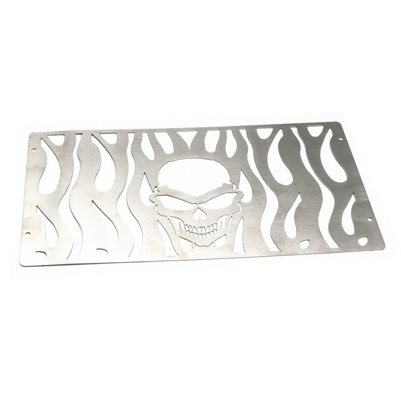 Motorcycle Radiator Guard Protection Cover for Honda VALKYRIE GL1500 All Years Silver
