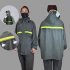 Motorcycle Raincoat With Drawstring Hat Safety Reflective Tape Waterproof Rainwear Suit Bike Raincoat For Camping Hiking Running Long XL
