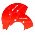 Motorcycle Rear Chain Gear Decorative Cover for KAWASAKI ZX 6R 13 17 red
