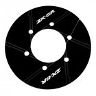 Motorcycle Rear Chain Gear Decorative Cover for KAWASAKI ZX-6R 13-17 black