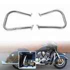 Motorcycle Rear Highway Bars For Indian Chief Chieftain 14 19 Roadmaster silver