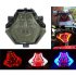Motorcycle Rear Tail Light Brake Turn Signals Integrated LED Light for Yamaha R25 R3 MT03 MT07 blue