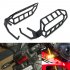 Motorcycle Rear Turn Signal Light Protection Shield Guard Cover Accessories For Honda Cb500x black