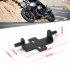 Motorcycle Refitting Cushion Adjuster CNC Heightening Device for BMWR1200GS RT ADV L 08 18 black