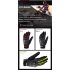 Motorcycle Riding Gloves Anti slip  Anti fall Racing Knight Gloves  Touchscreen Safe Gloves red XL