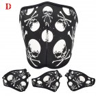 Motorcycle Riding Mask Dust proof Mask Halloween Mask with Different Pattern One size