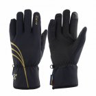 Motorcycle Riding Waterproof Gloves Outdoor Sports Biking Anti-skid Keep Warm Touch Screen Cycling Gloves black_L