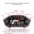 Motorcycle Speedometer 199 Kph Mph High Definition VA Screen Real Color Digital Display Universal Odometer Tachometer Water Temperature Gauge Turn Signals as pi