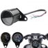Motorcycle Speedometer Tachometer Gauge  0 10000RPM 0 199km h 12V Universal Motorcycle LCD Digital Odometer Multi Function Fuel Meter Gauge  For Motorbike black