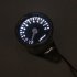 Motorcycle Tachometer Led Lcd Digital Display Meter Mechanical Tachometer DC 12v Universal Modified Parts as picture show