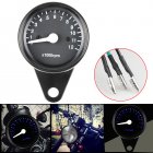Motorcycle Tachometer Led Lcd Digital Display Meter Mechanical Tachometer DC 12v Universal Modified Parts as picture show