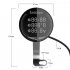 Motorcycle Voltmeter Temperature Gauge 9 24v Electronic Lcd Display Voltage Meter Modified Accessories  temperature 