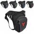 Motorcycle Waist Pack Drop Leg Bags Big Capacity Multiple Pockets Thigh Pouch Multifunctional Reflective Design Phone Storage Hip Bag For Hiking Climbing red la