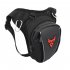 Motorcycle Waist Pack Drop Leg Bags Big Capacity Multiple Pockets Thigh Pouch Multifunctional Reflective Design Phone Storage Hip Bag For Hiking Climbing red la