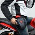 Motorcycle Waist Pack Drop Leg Bags Big Capacity Multiple Pockets Thigh Pouch Multifunctional Reflective Design Phone Storage Hip Bag For Hiking Climbing red la