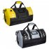 Motorcycle Waterproof Luggage Tail Bag  All weather Large Capacity Saddle Bags Powersports Saddlebags With Reflective Design  Bike Accessories black silver 40L