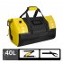 Motorcycle Waterproof Luggage Tail Bag  All weather Large Capacity Saddle Bags Powersports Saddlebags With Reflective Design  Bike Accessories Black and yellow 