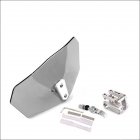 Motorcycle Wind Deflector Windshield Extension Spoiler with Adjustable Clip
