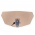 Motorcycle Wind Deflector Windshield Extension Spoiler with Adjustable Clip gray