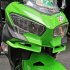 Motorcycle Wind Flow Fixing Wing Front Fairing Pneumatic Lip Cover for Kawasaki KAWASAKI NINJA250 400 2018  green
