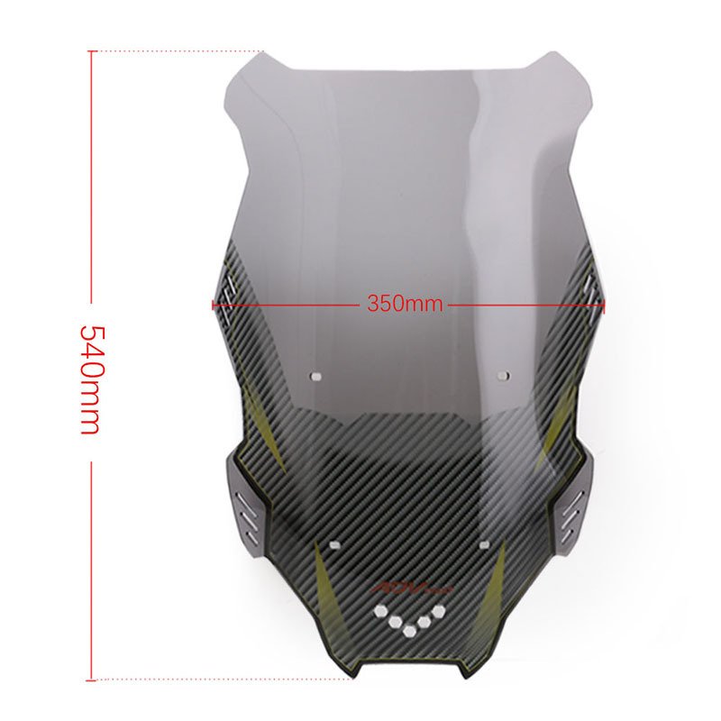 Motorcycle Windscreen Windshield Wind Screen Board Deflector Glass for honda X-ADV150 19-20 Smoke