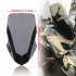 Motorcycle Windshield heighten Windscreen For Yamaha NMAX155 NMAXL125 16 18 Motorcycle front wind deflector NMAX155 transparent