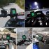 Motorcycles Tire Pressure Monitoring System LCD Backlight Display Wireless TPMS Tyre Temperature Alarm Sensor M8