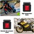 Motorcycles Tire Pressure Monitoring System LCD Backlight Display Wireless TPMS Tyre Temperature Alarm Sensor M8