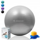 Mounchain Exercise Ball Anti Burst Fitness   Stability Ball Extra Thick Yoga Ball Chair with Hand Pump