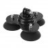 Mount Holder for GoPro HERO 6 5 4 3  3 2 SJCAM SJ4000 Triangle Screw Suction Cup Camera Stand Go Pro Accessories in Car black