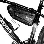 Mountain Bike Bag Rainproof Road Bicycle Frame Bag Cycling Accessorie black 1 5L