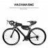 Mountain Bike Bag Rainproof Road Bicycle Frame Bag Cycling Accessorie black 1 5L