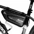 Mountain Bike Bag Rainproof Road Bicycle Frame Bag Cycling Accessorie black 1 5L