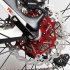 Mountain Bike Brake Rotor Strong Heat Dissipation Floating Rotor 160mm 180mm 203mm Mtb Disc Brake Pad 160mm red One size