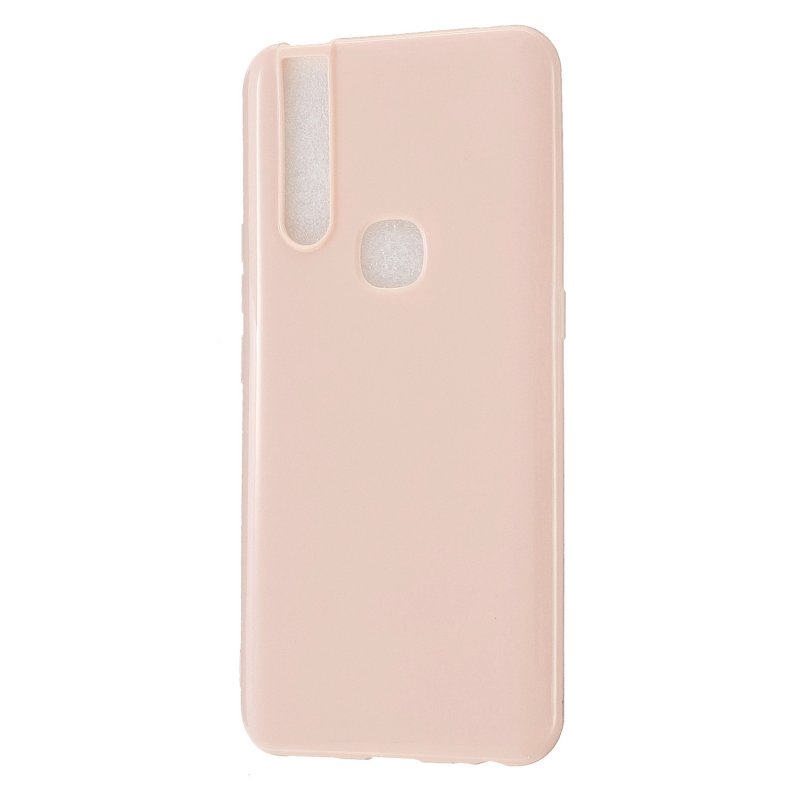 For VIVO V15/V15 Pro Cellphone Cover Slim Thin TPU Case Shock Absorption Mobile Phone Protective Cover  Sakura pink
