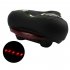 Mountain Bike Cushion with Light Thicken Widen Seat Comfortable Bike Seat Little blue 270 200mm