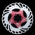 Mountain Bike Down Hill Floating Bicycle Brake 140 180 230 MM Six Nail Disc Cooling Brake Rotors Bicycle Accessories 203MM red  boxed genuine 