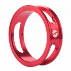 Mountain Bike Front Fork Washer Road Bike Headset Washer Aluminum Alloy CNC Hollow Highten Ring red
