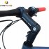 Mountain Bike Handlebar Booster Adjustable Pole Riser Stem Accessories black 28 6 25 4 90
