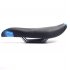 Mountain Bike Saddle Fixed Gear Highway Bicycle Seat Fork Seat Black blue 270 130mm