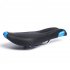 Mountain Bike Saddle Fixed Gear Highway Bicycle Seat Fork Seat Black blue 270 130mm