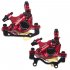 Mountain Road Bikes Hydraulic Brake Clip Brake Hydraulic Wire Puller HB100  Red front and back 1pair
