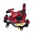 Mountain Road Bikes Hydraulic Brake Clip Brake Hydraulic Wire Puller HB100  Red back