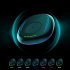 Mouse Jiggler Undetectable Mouse Mover With Timer Function LED Lights Plug Play Move Mechanical Turntable Pad black