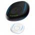 Mouse Jiggler Undetectable Mouse Mover With Timer Function LED Lights Plug Play Move Mechanical Turntable Pad White