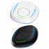 Mouse Jiggler Undetectable Mouse Mover With Timer Function LED Lights Plug Play Move Mechanical Turntable Pad White
